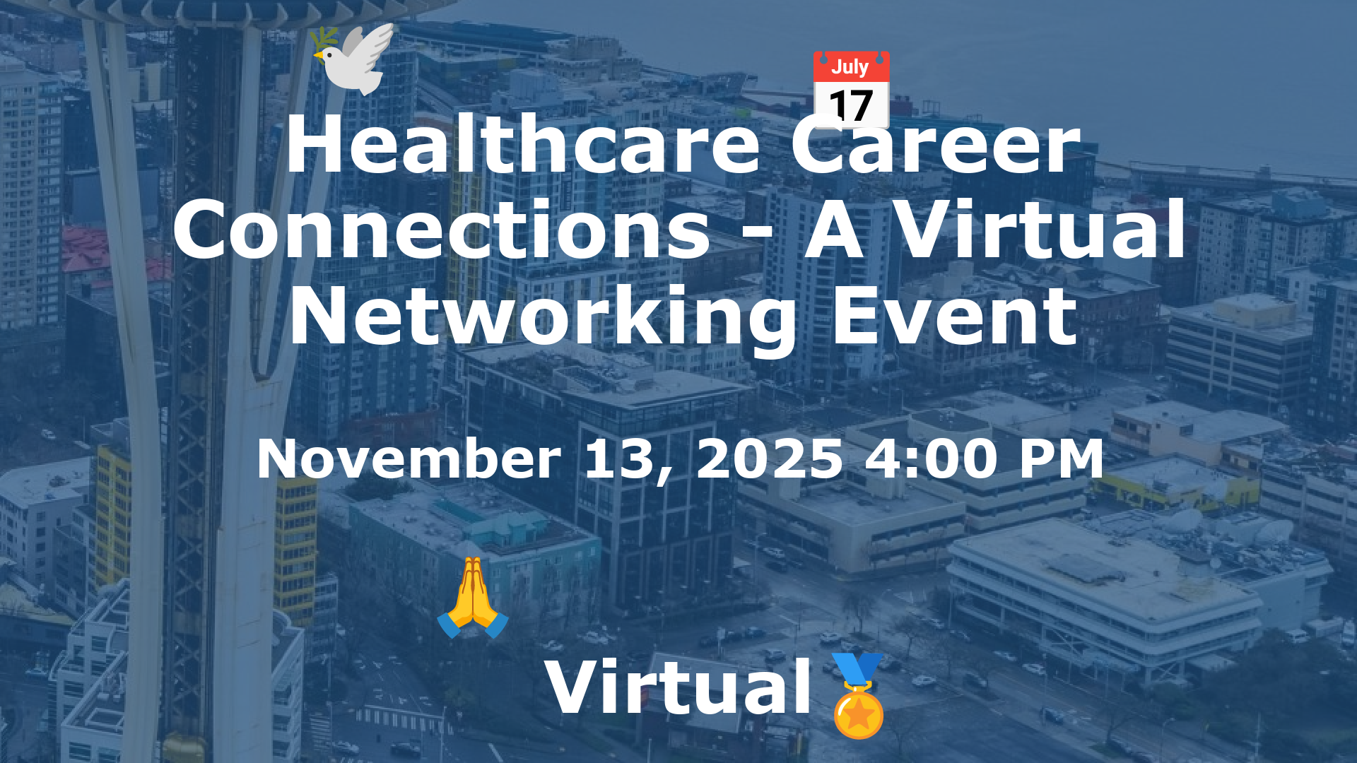 Healthcare Career Connections - A Virtual Networking Event event image